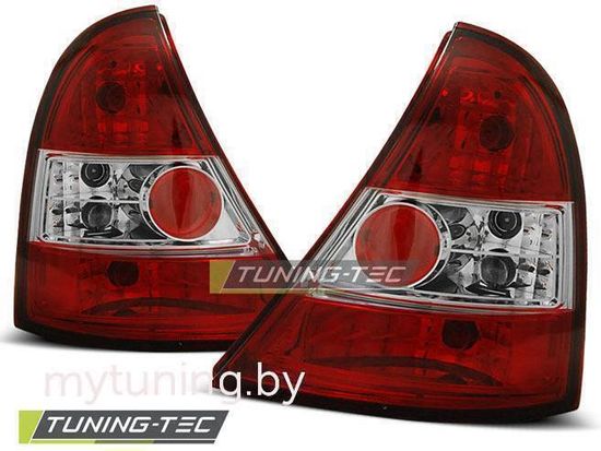 Задние фонари Renault Clio 2 red white