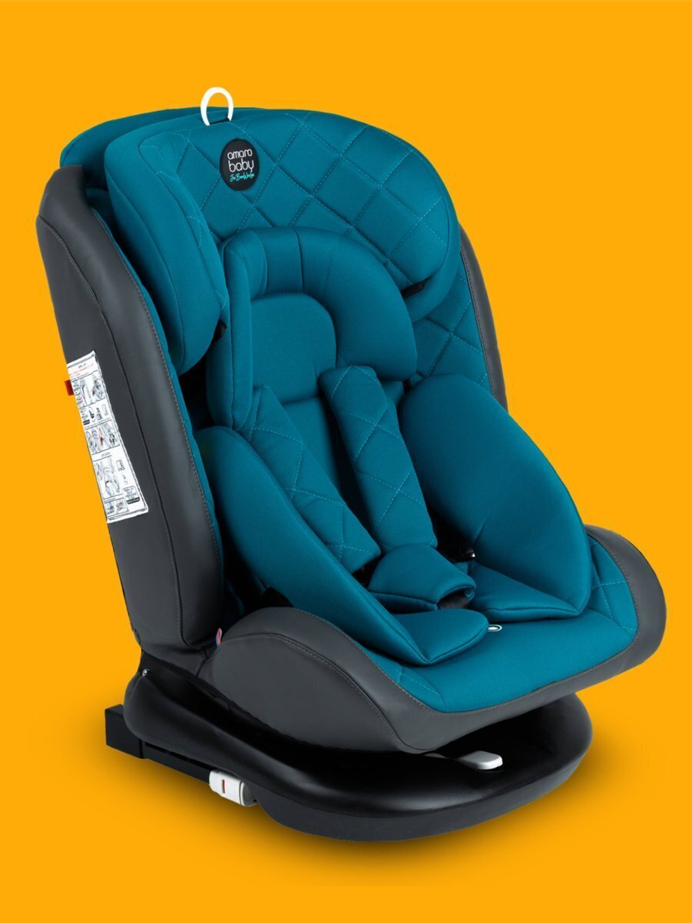 Автокресло детское AMAROBABY Brilliant ISOFIX класс D, группа 0+/1/2/3