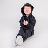 Комбинезон с капюшоном "Графит" облегченный