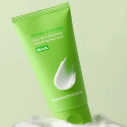 Sungboon Editor Green Tomato Deep Pore Cleansing Ultra Whipping Foam пенка для очищения пор