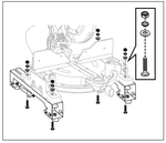Стол складной для торцовочных пил KRAFTOOL MSA-1200 U (1120-2650) х 765 х 970 мм, роликовые опоры, регулировка по высоте, складные ножки, с ручкой и колесами 38782-2