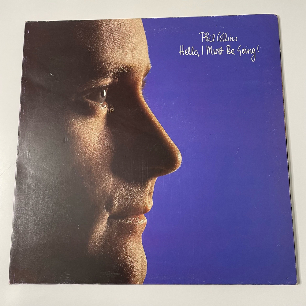 Винтажная виниловая пластинка LP Phil Collins, Hello, I Must Be Going (Англия 1982)