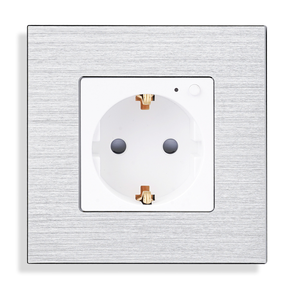 Розетка ZigBee с мониторингом 16А S1F-WT белый, фото 2