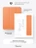 Чехол книжка для iPad Air 11" / Air 4/5 (10.9") Gurdini Milano Series Orange