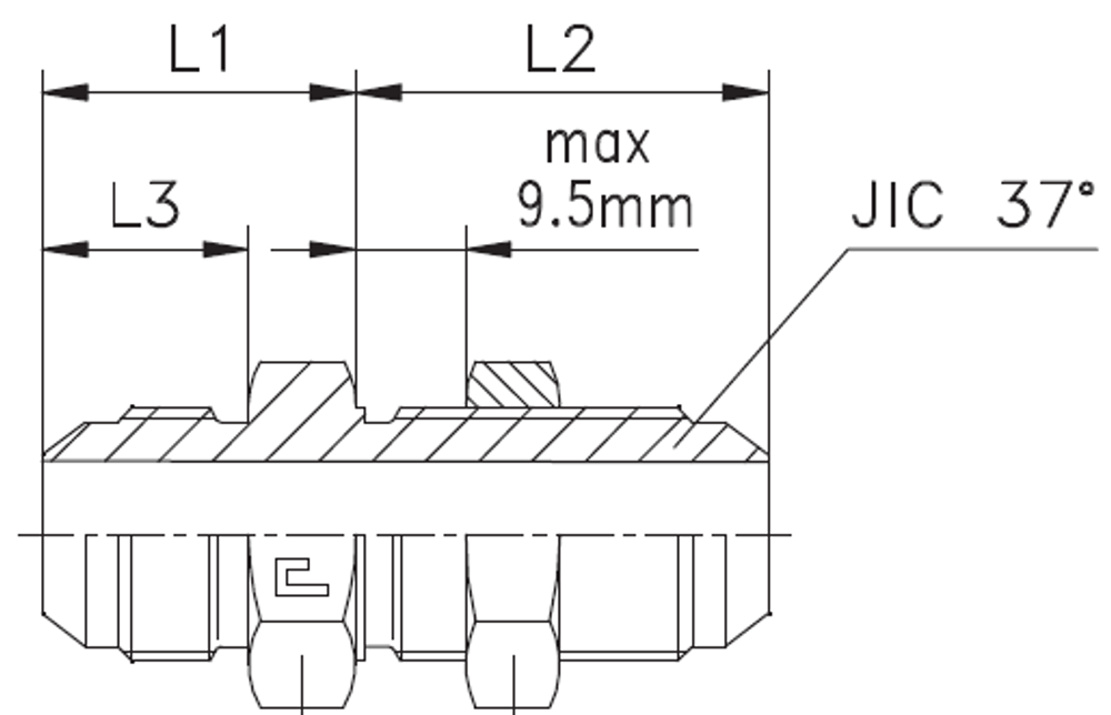 Соединение PD JIC 1.5/16