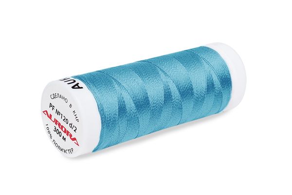 Нитки для креативных работ Aurora №120, 300 м, цв. PF371, 5 катушек