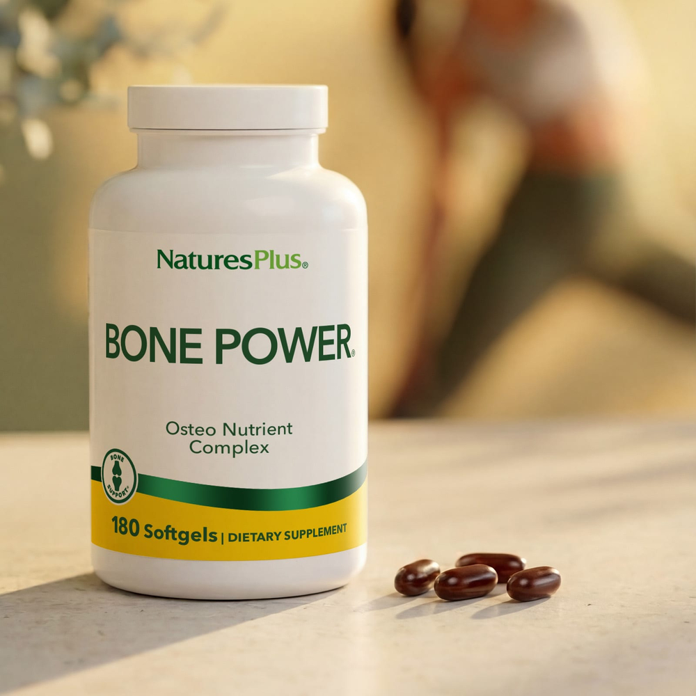 NaturesPlus, Bone Power с бором, 180 капсул