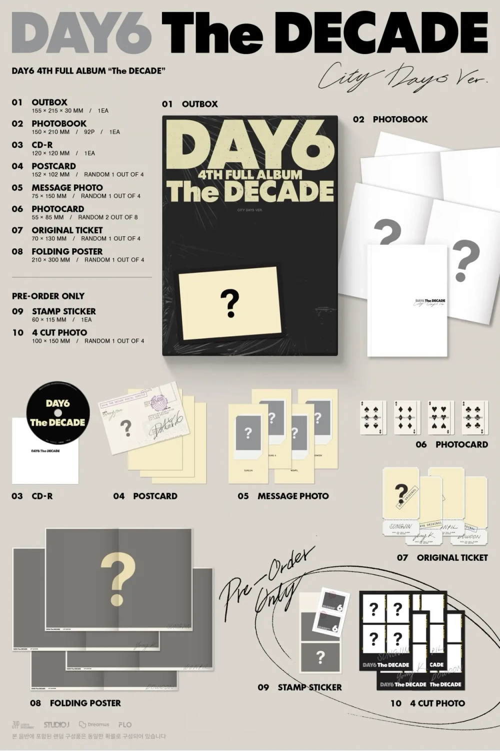 Альбом DAY6 - 4th Album [The DECADE]