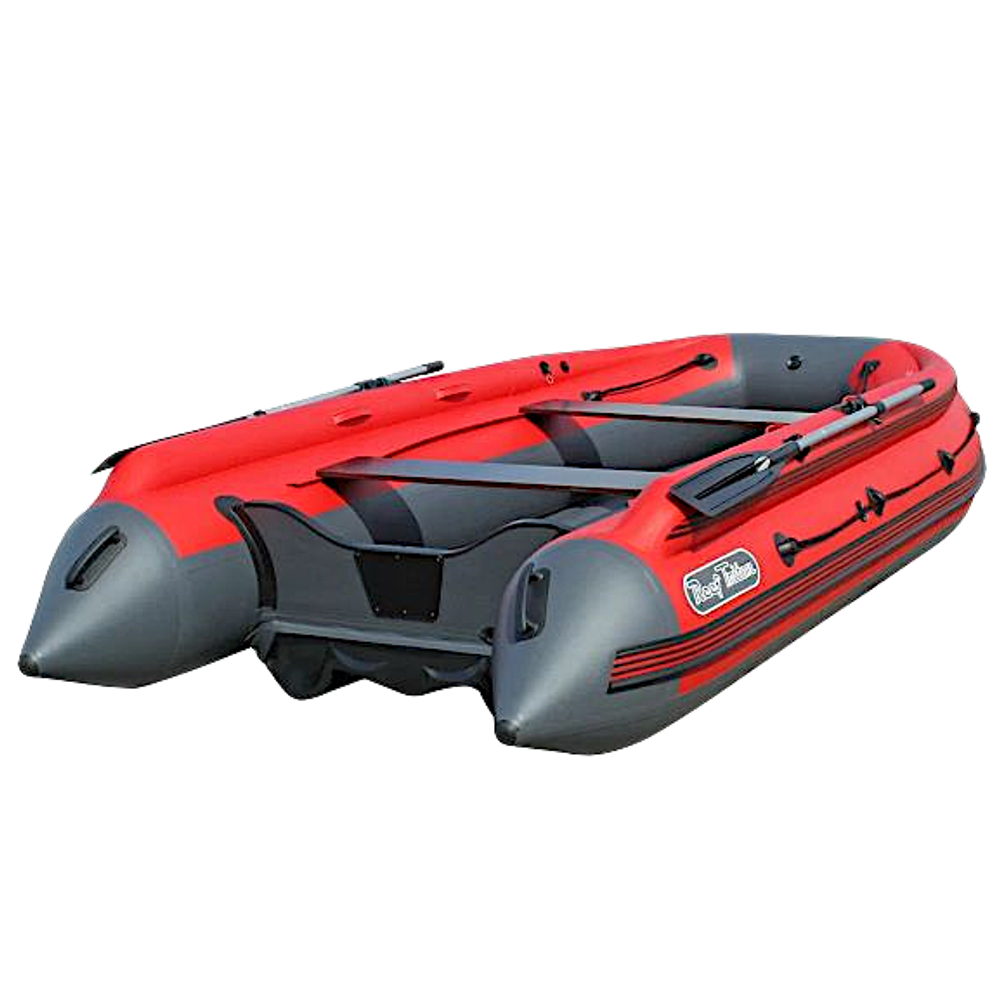 Лодка ПВХ Angler Reef Тритон 420FiНД с интегрированным фальшбортом -