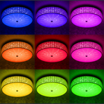 Citilux Портал CL32418G1 LED RGB Люстра хрустальная с пультом Хром