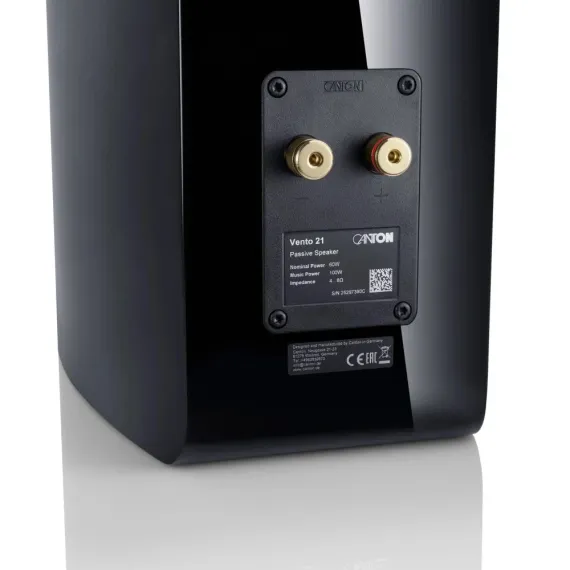 Canton Vento 21 Black High Gloss