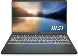 Ноутбук MSI Prestige 14 A11SCX-053RU i7 1185G7/16Gb/1Tb SSD/GTX 1650 4Gb/14" IPS FHD/W10/grey 9S7-14C412-053