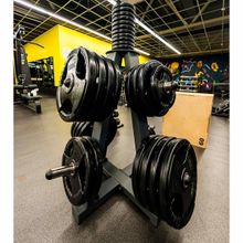 Диск обрезиненный (три хвата, черный) D51 мм PROFI-FIT  2,5 кг