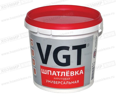 (ВГТ) шпатлевка акриловая УНИВЕРСАЛЬНАЯ 1,7 кг