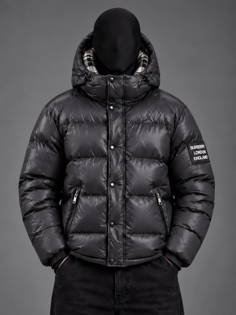Куртка Burberry #81825 (черн.)