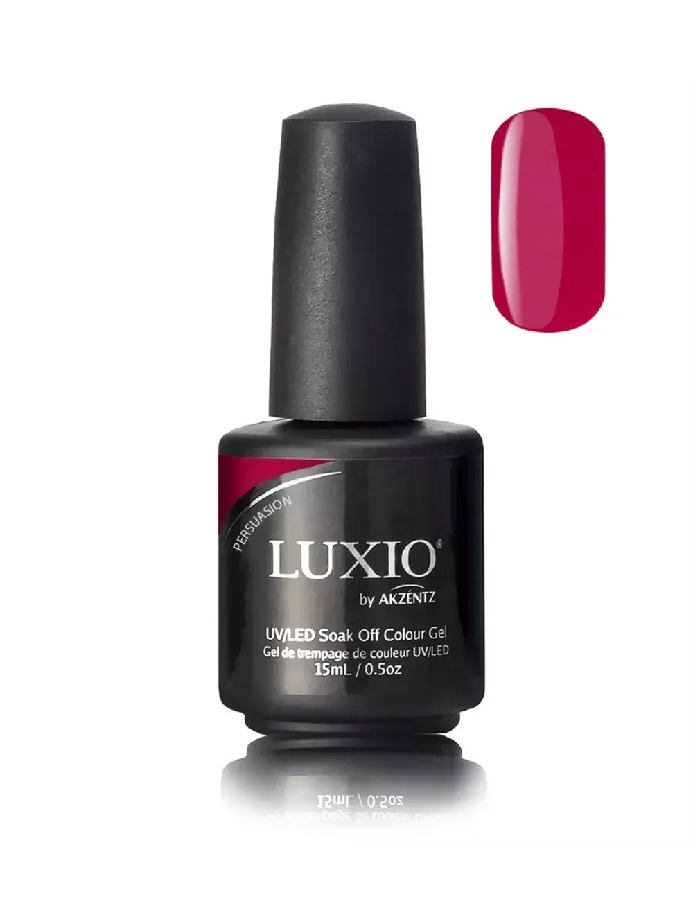 Luxio гель-лак для ногтей Persuasion 15 мл фуксия