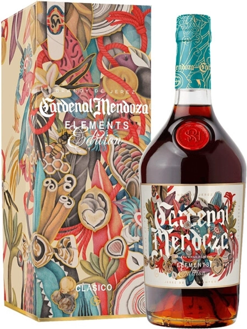 Испанский бренди Cardenal Mendoza 12 Elements Solera Gran Reserva, 0,7 л