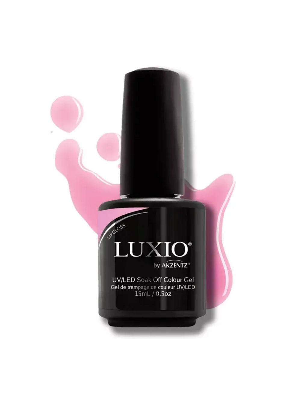 Luxio гель-лак Lipgloss 15мл розовый