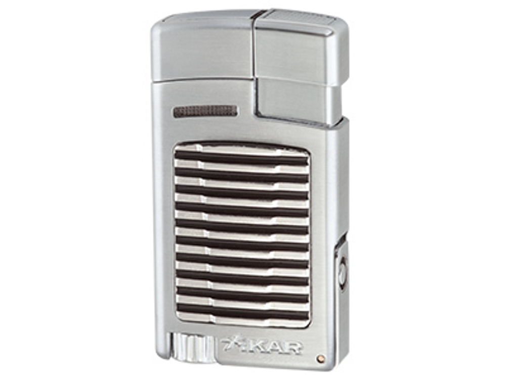 Xikar 523 Forte Carbon Fiber Silver SLCF