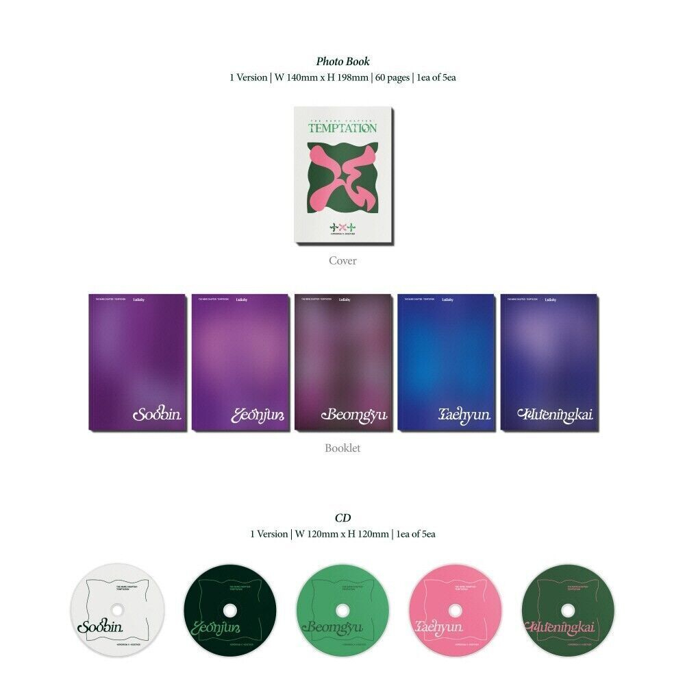 Альбом TXT - THE NAME CHAPTER : TEMPTATION (Lullaby ver.)