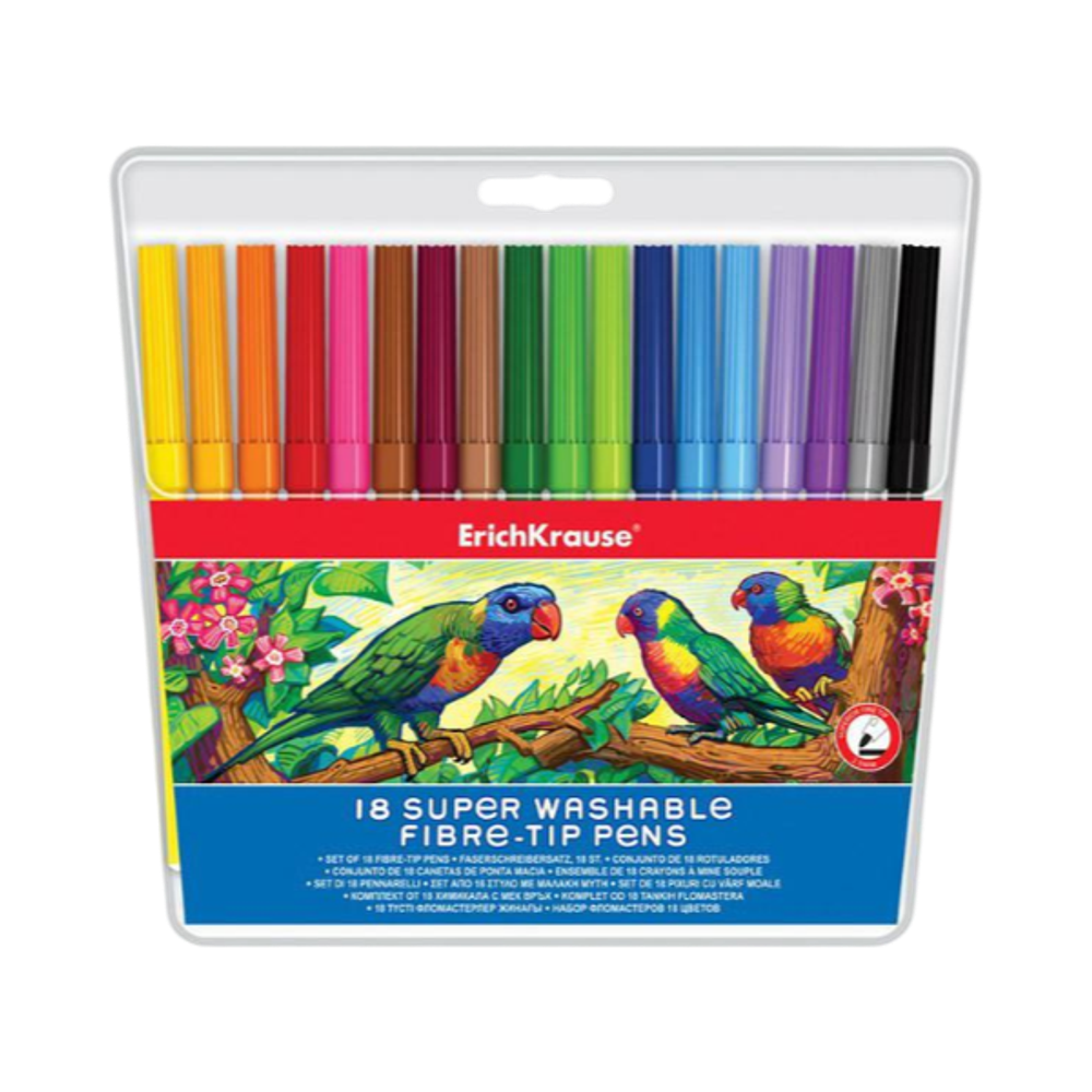 Фломастеры ArtBerry® Super Super Washable 18 цветов
