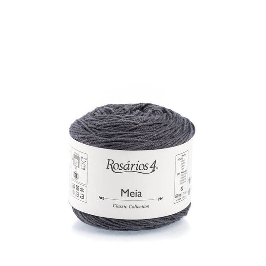 Пряжа ROSARIOS 4 Meia (70% меринос, 30% полиамид)