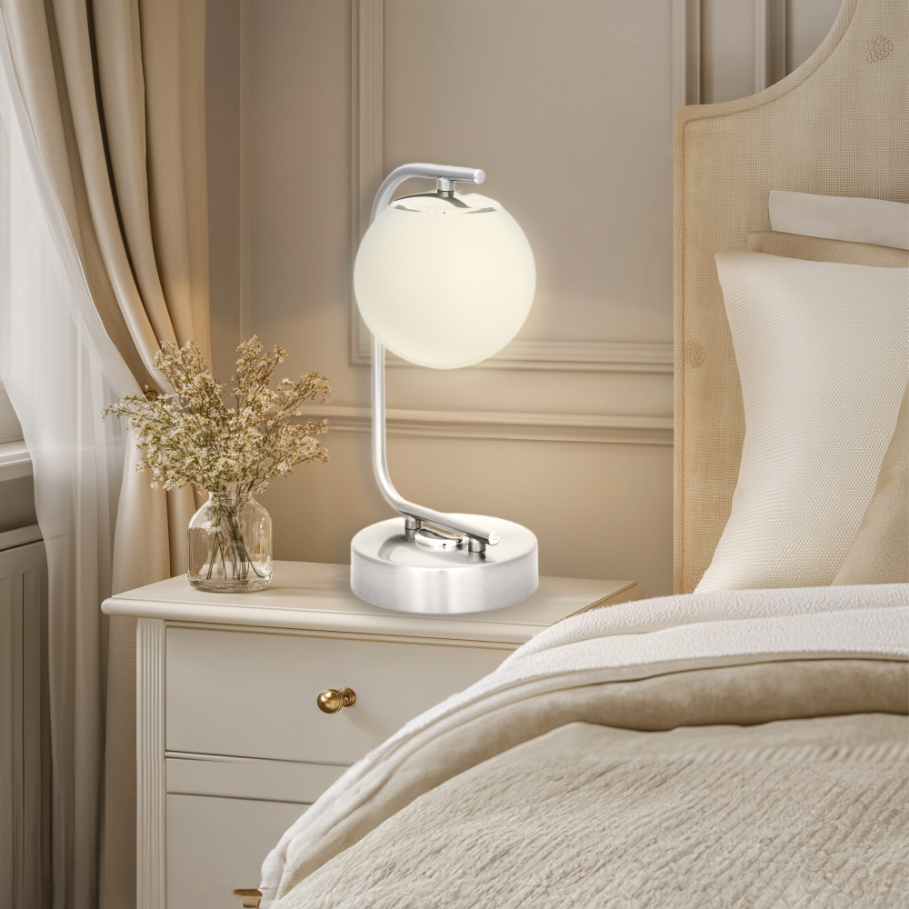 Citilux Адам Смарт CL228A811 LED Настольная лампа Матовый Хром