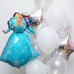 Шар (39"/99 см) Фигура, Холодное сердце Принцесса Эльза 1 шт.