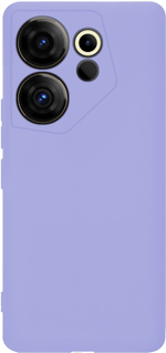 Мягкий Soft Touch чехол из силикона для TECNO CAMON 20 PREMIER с бархатной подкладкой