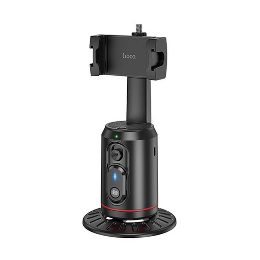Настольный штатив для смартфона с функцией слежения 360° Hoco K23 черный