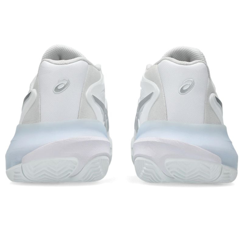 Женские теннисные кроссовки Asics Gel-Resolution X Clay - white/pure silver