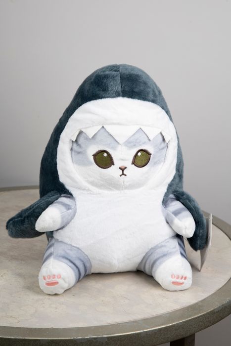 Мягкая игрушка "Кот Акула" 30 см