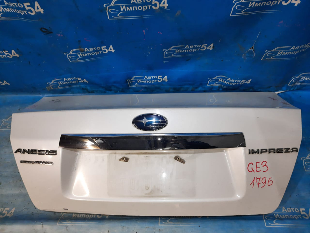 Крышка багажника SUBARU IMPREZA 2007-2012