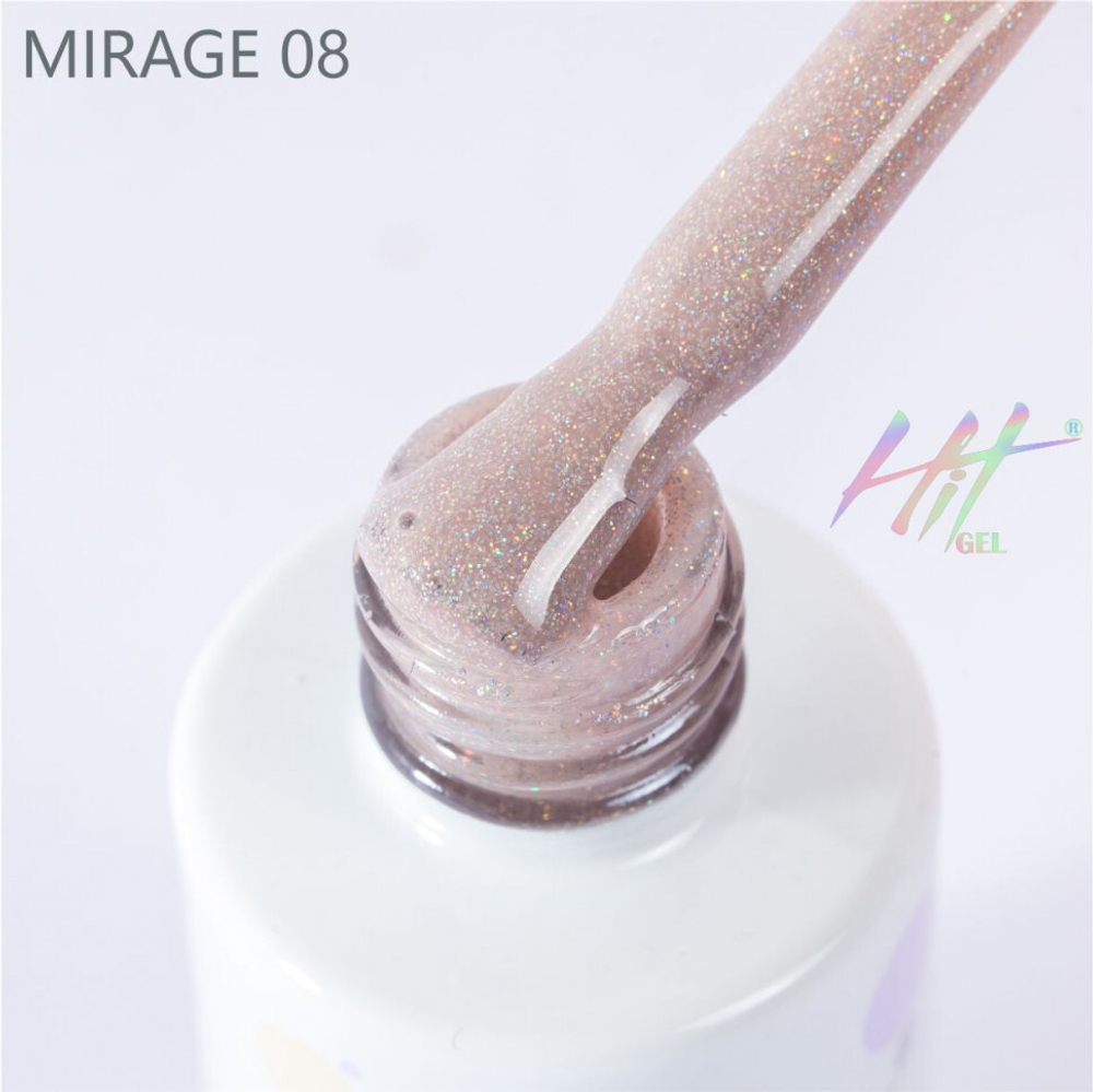 Гель-лак ТМ "HIT gel" №08 Mirage, 9 мл