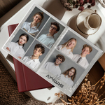 PSD-Шаблон фотокниги "White Grunge"