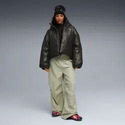 Куртка утепленная женская PUMA WARDROBE ESS Shiny Hooded Padded Jacket