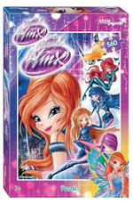 Пазл 560эл. "WinX-2. Волшебницы" (Степ пазл)