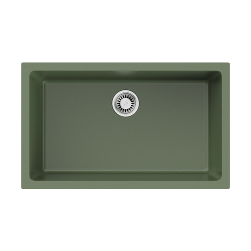 Кухонная мойка Omoikiri Okinoshima 76-U/I-OL Natceramic/olive 4997147