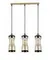 Светильник подвесной Rilon 06829/3L GOLD, 3×40 Вт, золотой