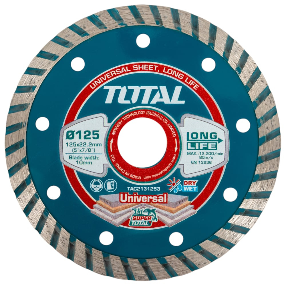 Диск алмазный TURBO TOTAL TAC2131253