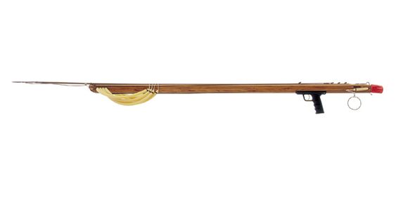Ружье-арбалет подводное Riffe Blue water #W 67"(170 см), 4 кольцевые тяги, гарпун 72"(183 см), дерево тиковое