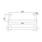 Вешалка для полотенец Jaquar ACN-CHR-1101N