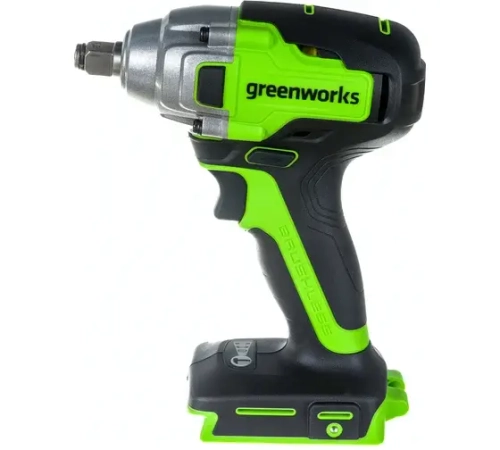 Гайковерт ударный аккумуляторный Greenworks 24V, 200 Нм, бесщеточный, без АКБ и ЗУ