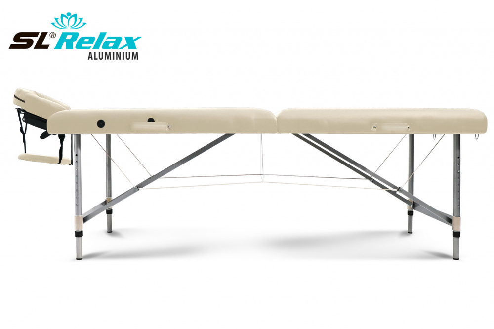 Массажный стол Aluminium (beige) Бежевый