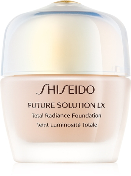 Shiseido Future Solution LX Total Radiance Foundation - Тональный флюид с защитой SPF 15, омолаживающий. оттенок Golden 3/Doré 3, 30 ml