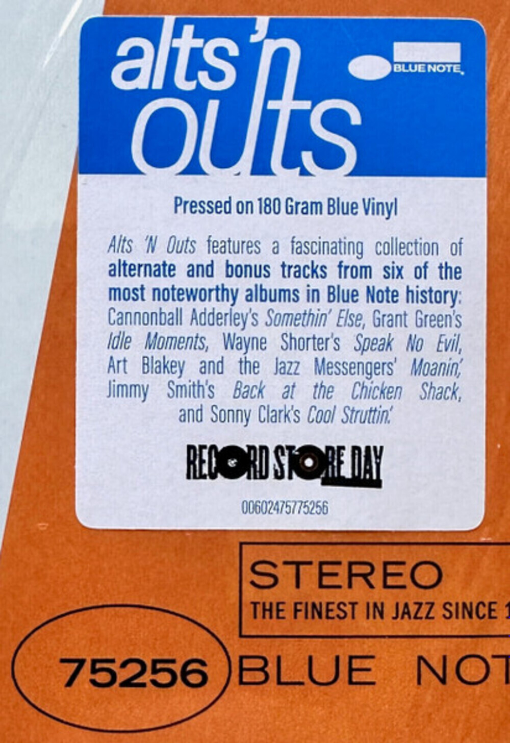 Сборник / Blue Note: Alts'n Outs (Limited Edition)(Coloured Vinyl)(LP)
