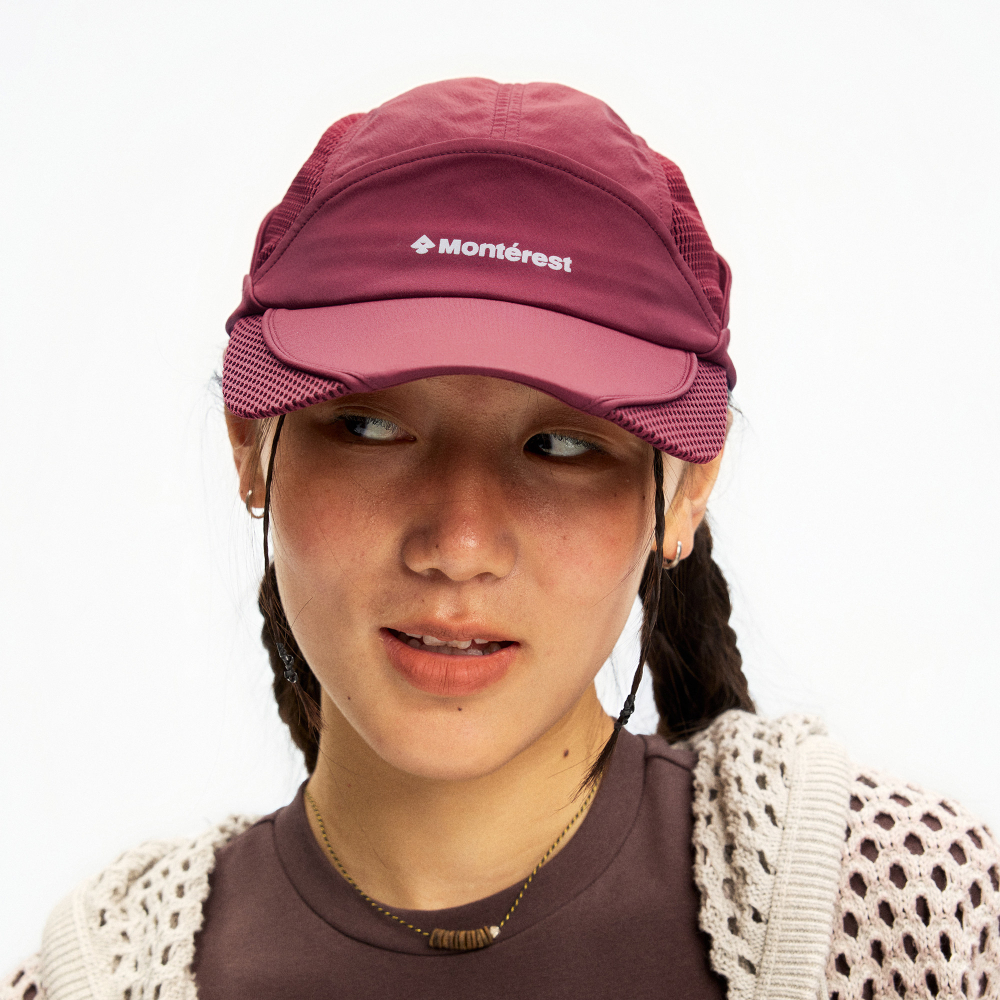 Кепка Nothomme Monterest Dual Fit бордовый