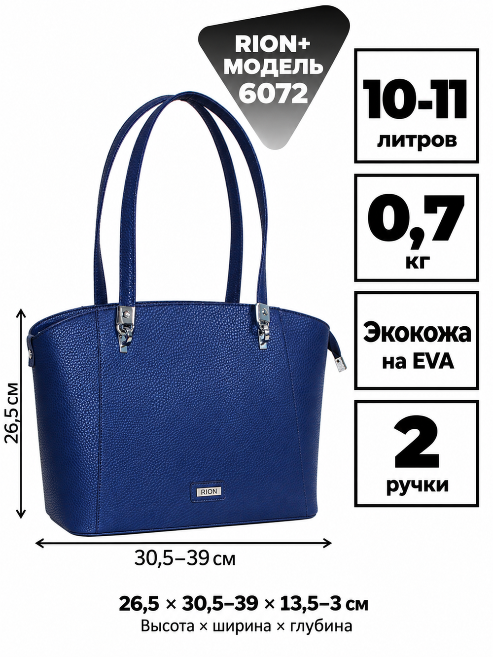 RION+ 6072NAVY — инфографика