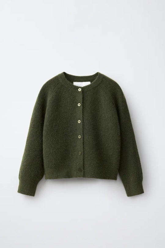 ZARA КАРДИГАН, ХАКИ