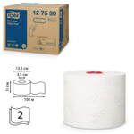 Бумага туалетная 100 м, TORK (Система Т6), комплект 27 шт., Advanced, 2-слойная, белая.